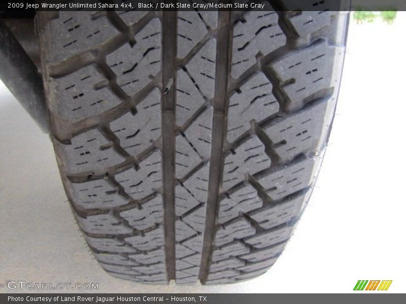Black / Dark Slate Gray/Medium Slate Gray 2009 Jeep Wrangler Unlimited Sahara 4x4