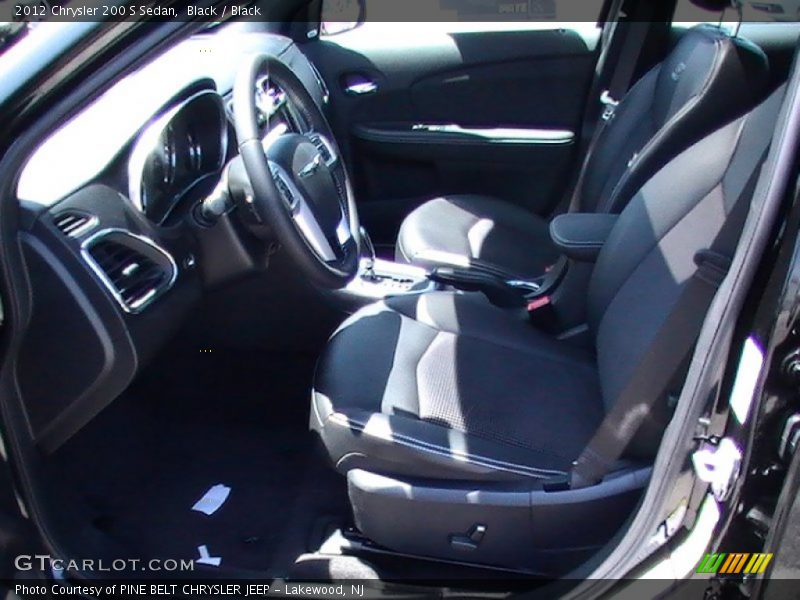 Black / Black 2012 Chrysler 200 S Sedan