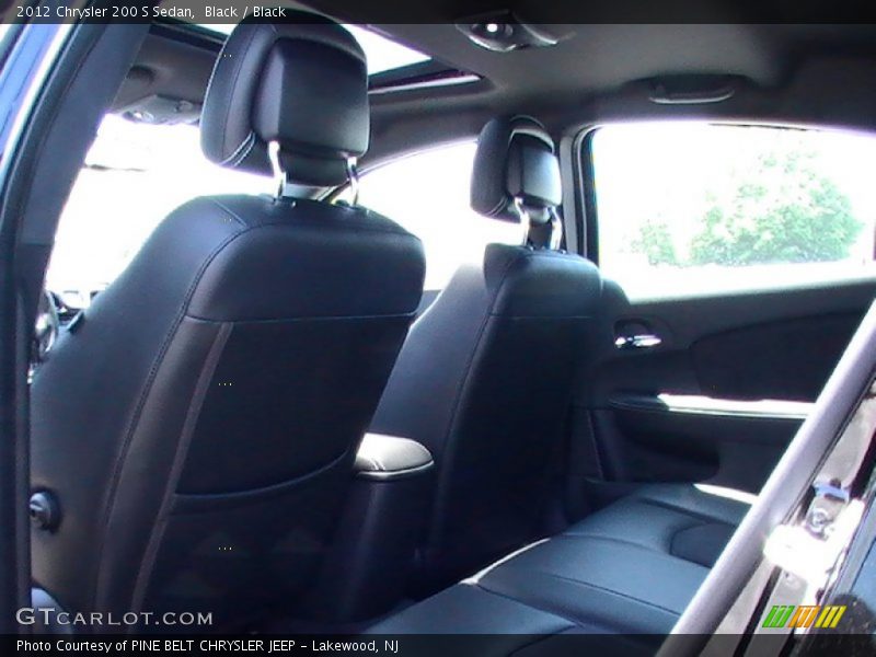 Black / Black 2012 Chrysler 200 S Sedan