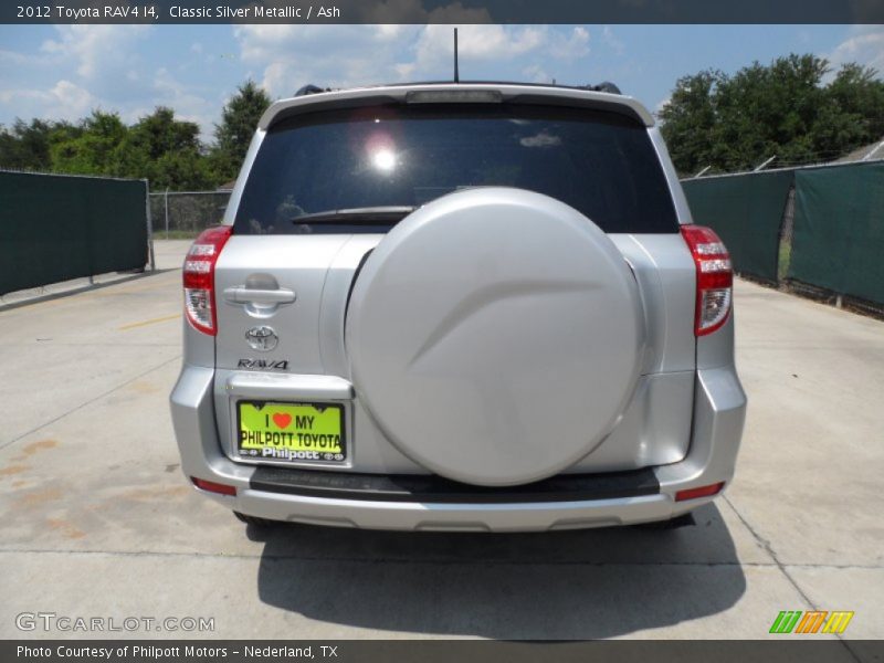 Classic Silver Metallic / Ash 2012 Toyota RAV4 I4