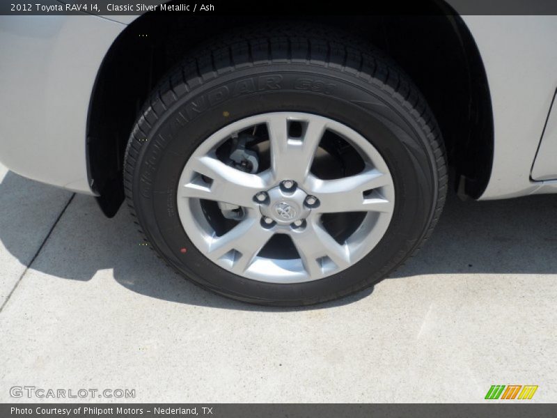 Classic Silver Metallic / Ash 2012 Toyota RAV4 I4