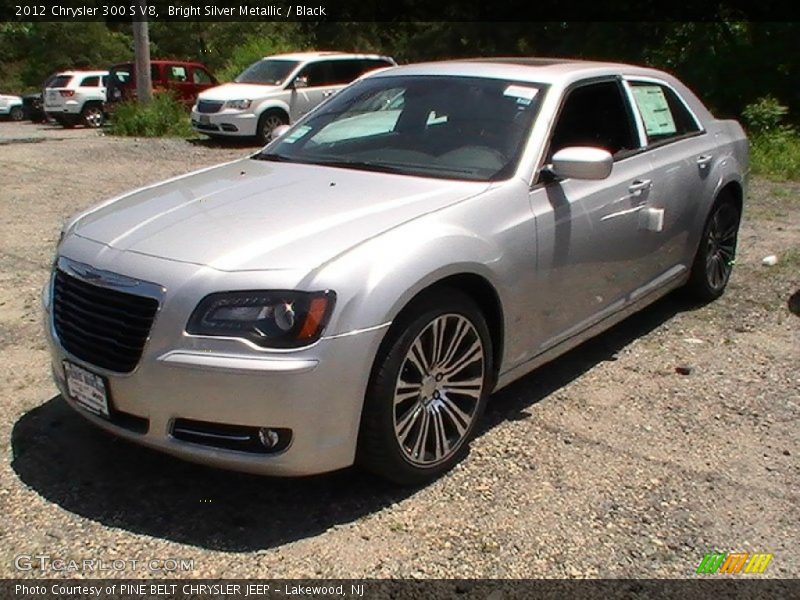 Bright Silver Metallic / Black 2012 Chrysler 300 S V8