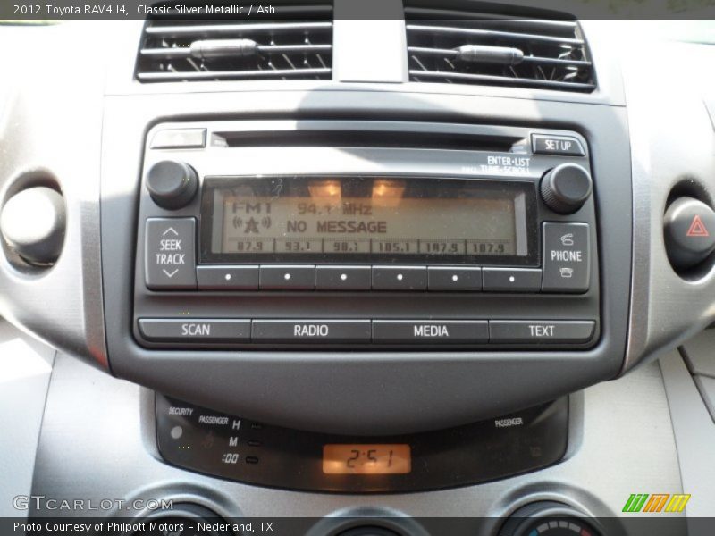 Classic Silver Metallic / Ash 2012 Toyota RAV4 I4