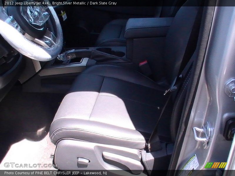 Bright Silver Metallic / Dark Slate Gray 2012 Jeep Liberty Jet 4x4