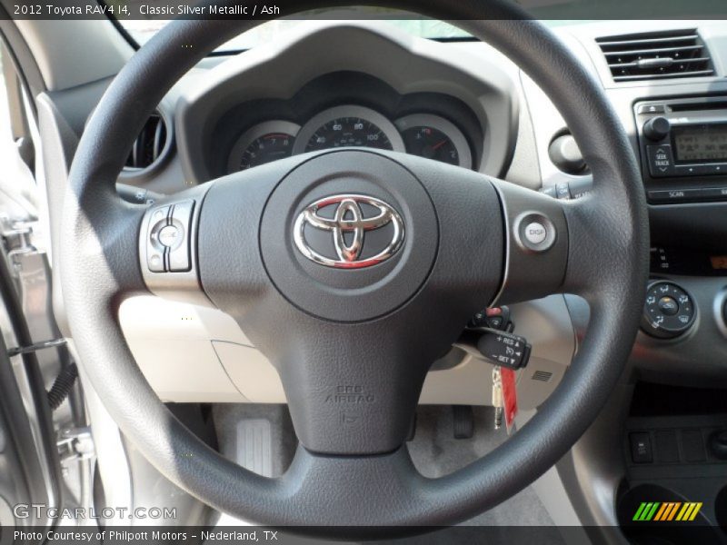 Classic Silver Metallic / Ash 2012 Toyota RAV4 I4