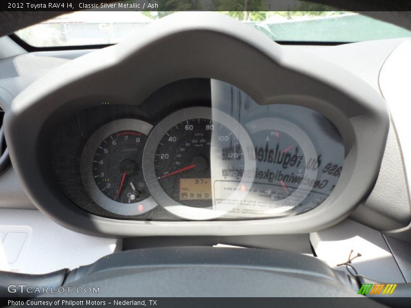 Classic Silver Metallic / Ash 2012 Toyota RAV4 I4