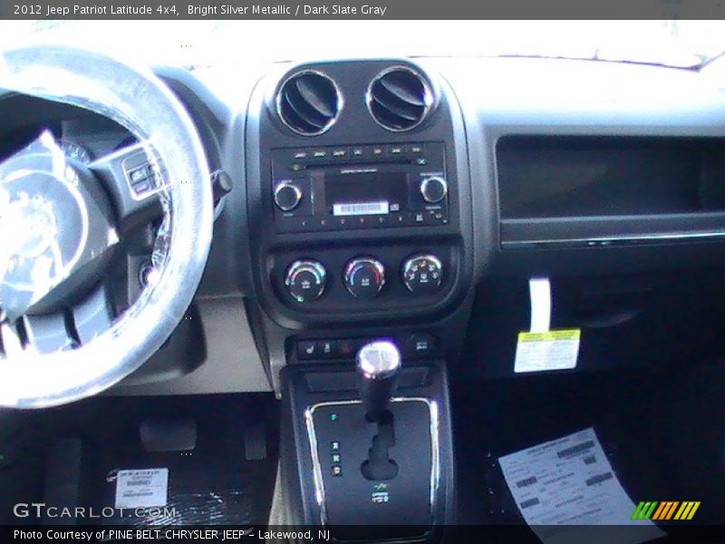 Bright Silver Metallic / Dark Slate Gray 2012 Jeep Patriot Latitude 4x4