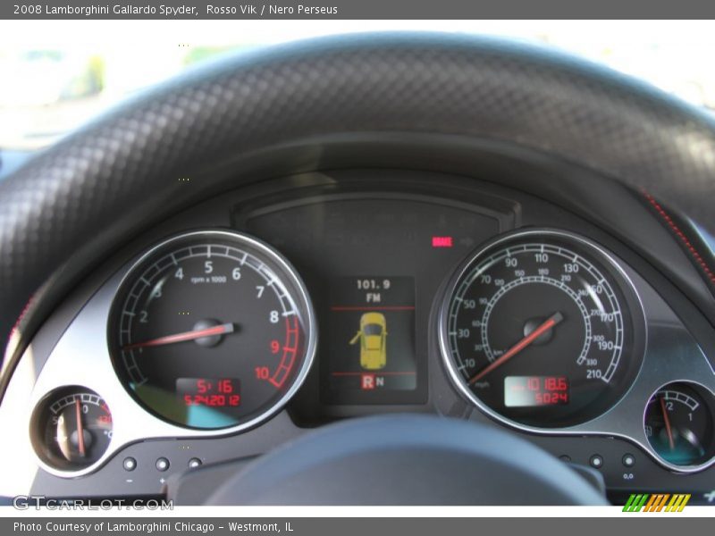 2008 Gallardo Spyder Spyder Gauges