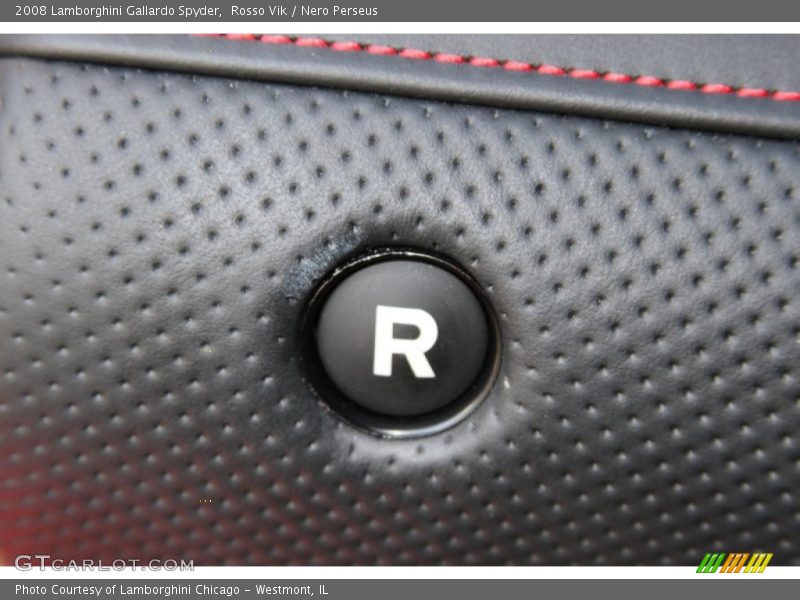 Rosso Vik / Nero Perseus 2008 Lamborghini Gallardo Spyder