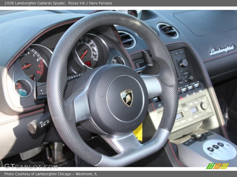  2008 Gallardo Spyder Steering Wheel