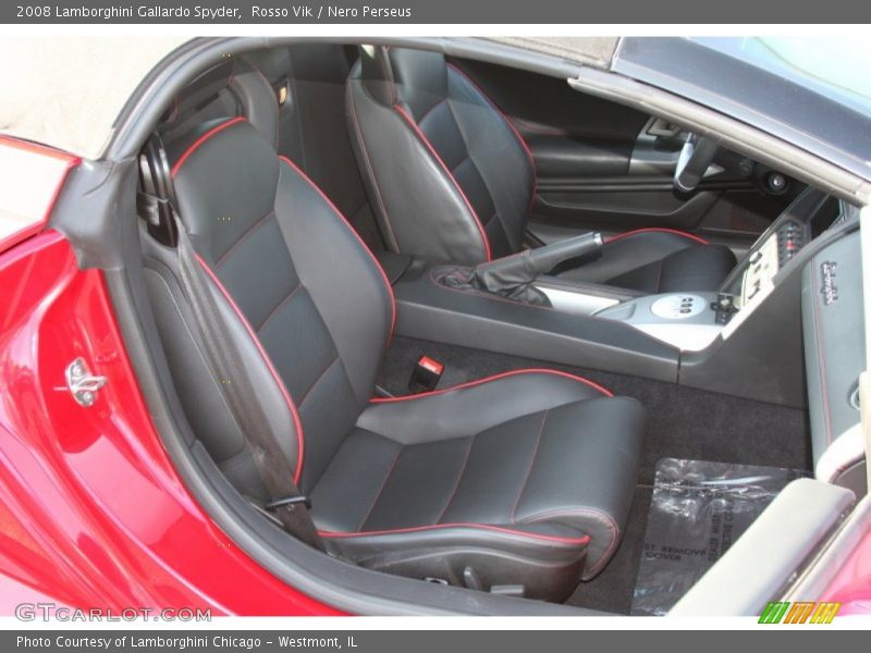  2008 Gallardo Spyder Nero Perseus Interior