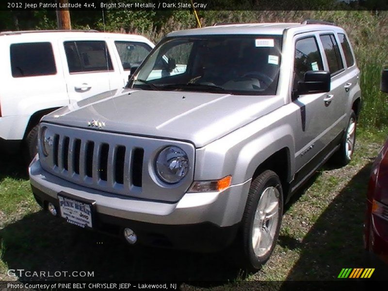 Bright Silver Metallic / Dark Slate Gray 2012 Jeep Patriot Latitude 4x4