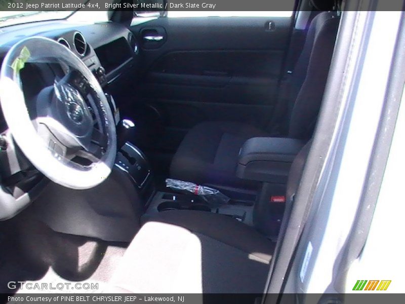 Bright Silver Metallic / Dark Slate Gray 2012 Jeep Patriot Latitude 4x4