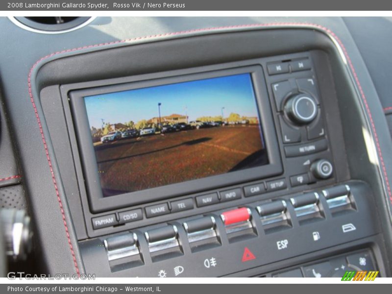 Controls of 2008 Gallardo Spyder