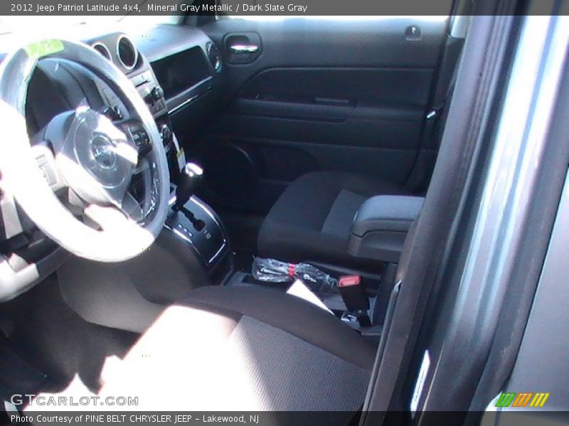 Mineral Gray Metallic / Dark Slate Gray 2012 Jeep Patriot Latitude 4x4