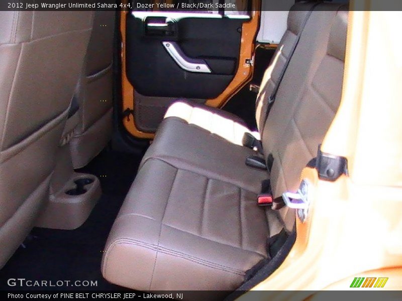 Dozer Yellow / Black/Dark Saddle 2012 Jeep Wrangler Unlimited Sahara 4x4