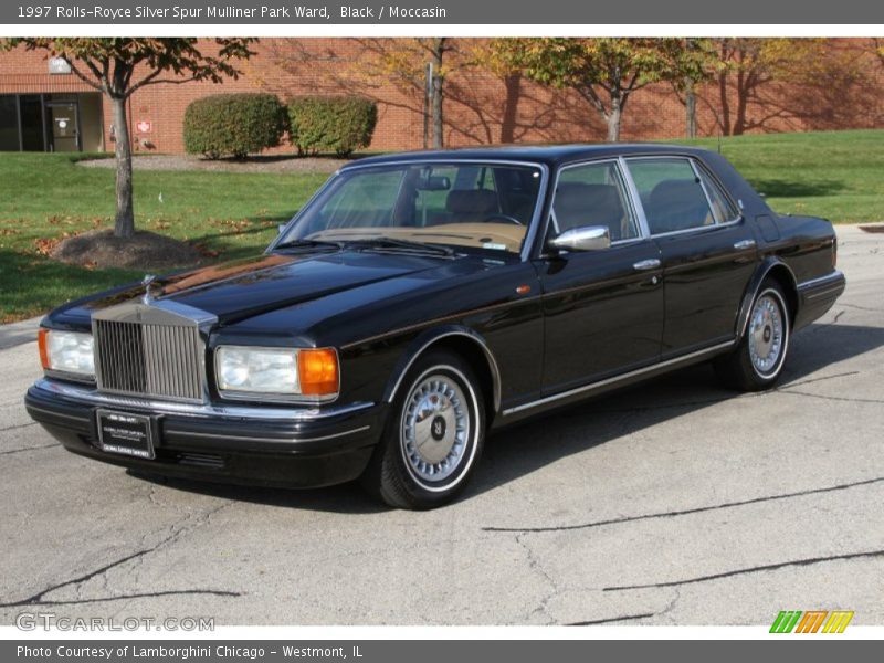 Front 3/4 View of 1997 Silver Spur Mulliner Park Ward
