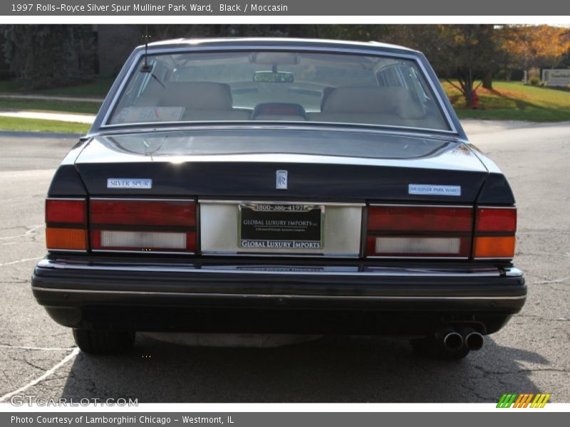 Black / Moccasin 1997 Rolls-Royce Silver Spur Mulliner Park Ward