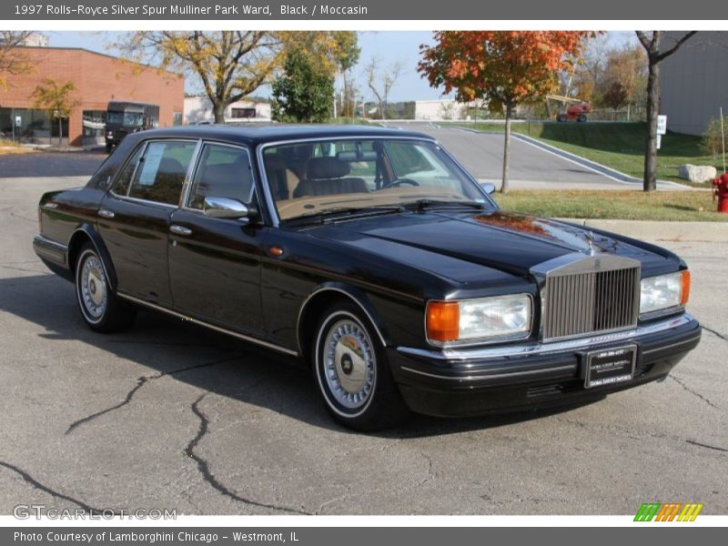 Front 3/4 View of 1997 Silver Spur Mulliner Park Ward
