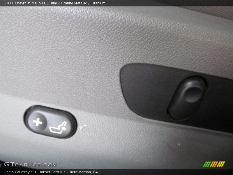 Black Granite Metallic / Titanium 2011 Chevrolet Malibu LS