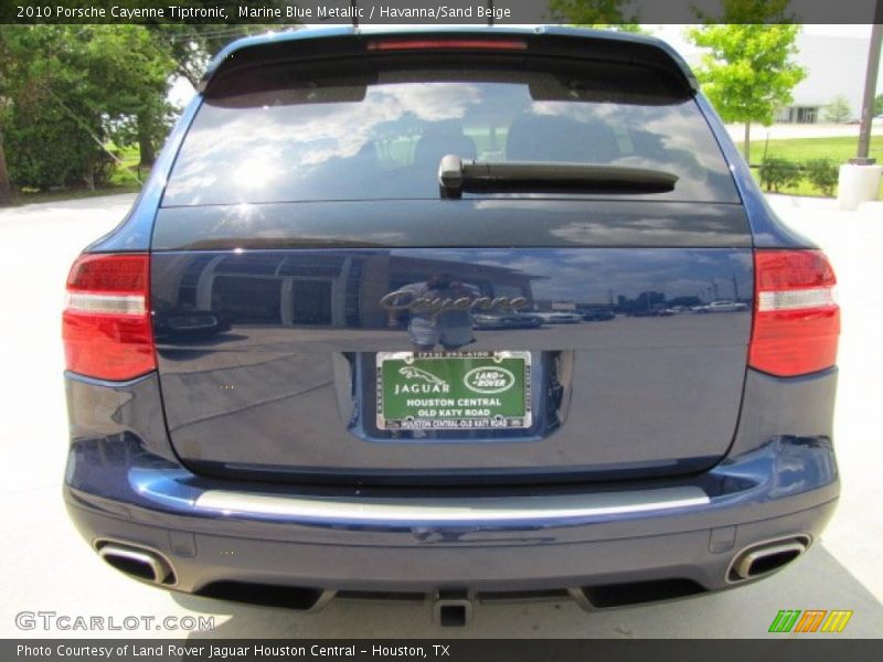Marine Blue Metallic / Havanna/Sand Beige 2010 Porsche Cayenne Tiptronic