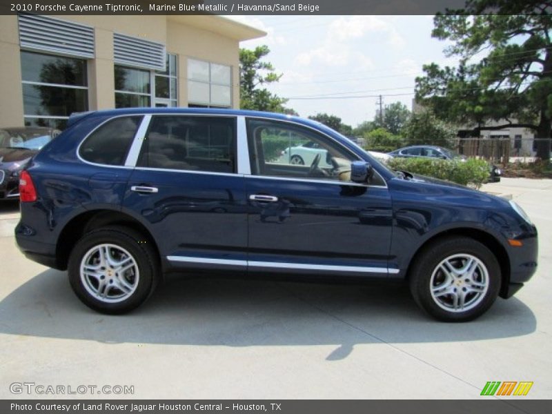 Marine Blue Metallic / Havanna/Sand Beige 2010 Porsche Cayenne Tiptronic
