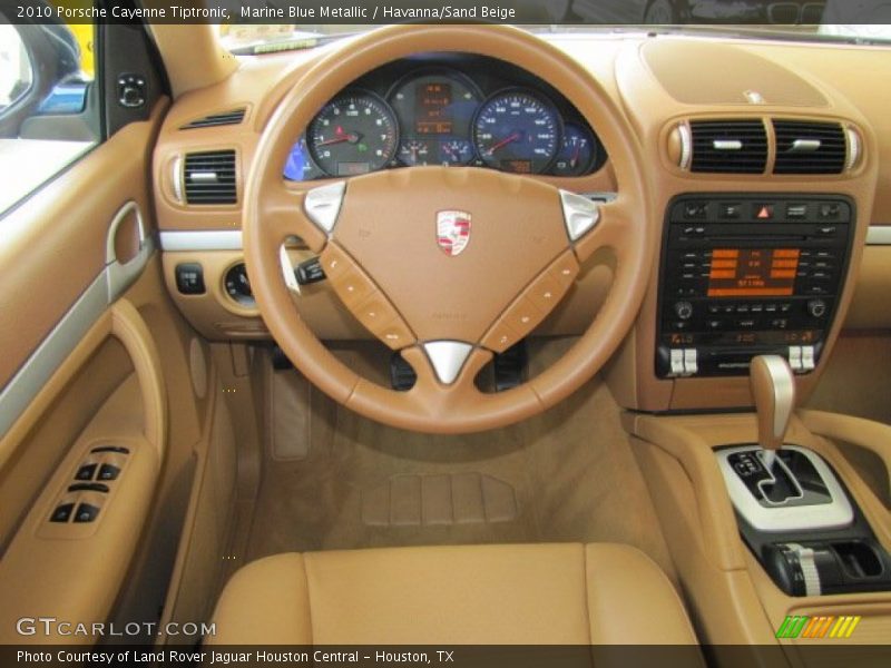 Marine Blue Metallic / Havanna/Sand Beige 2010 Porsche Cayenne Tiptronic