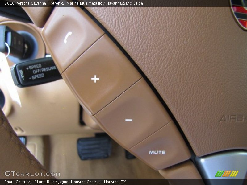 Marine Blue Metallic / Havanna/Sand Beige 2010 Porsche Cayenne Tiptronic