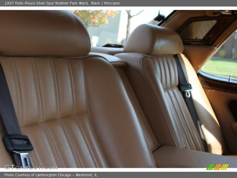 Black / Moccasin 1997 Rolls-Royce Silver Spur Mulliner Park Ward