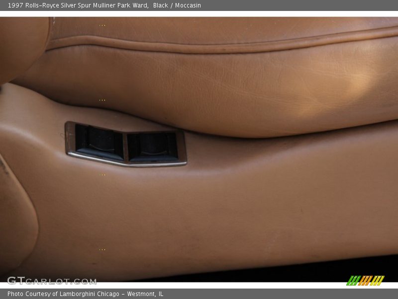 Black / Moccasin 1997 Rolls-Royce Silver Spur Mulliner Park Ward