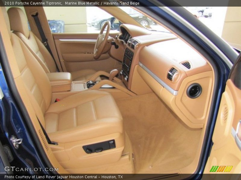 Marine Blue Metallic / Havanna/Sand Beige 2010 Porsche Cayenne Tiptronic