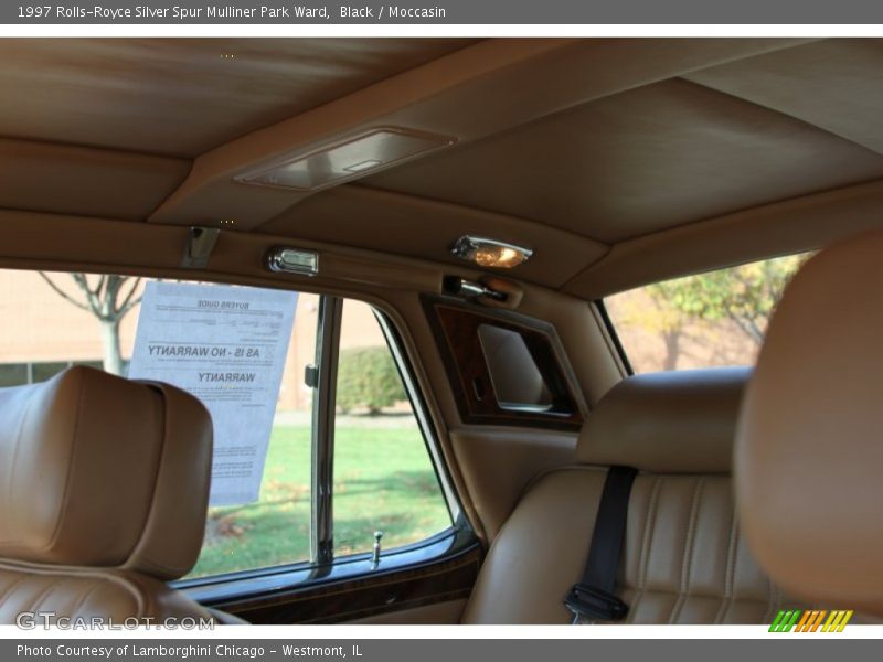  1997 Silver Spur Mulliner Park Ward Moccasin Interior