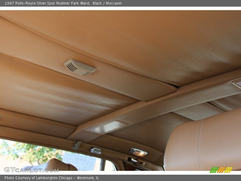  1997 Silver Spur Mulliner Park Ward Moccasin Interior