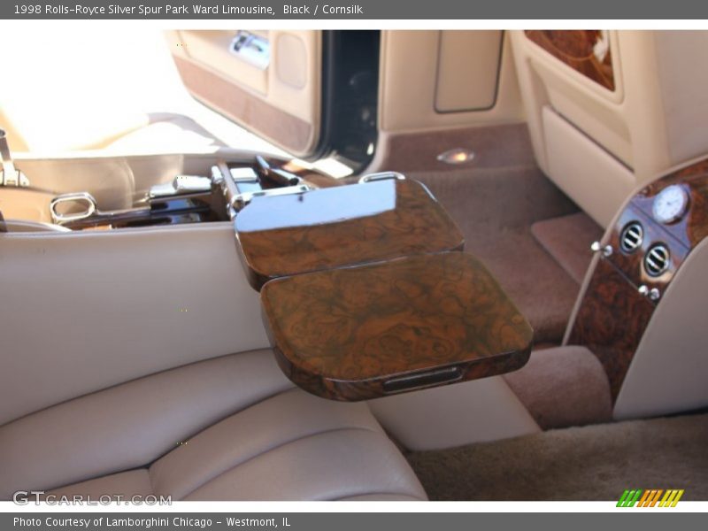 Black / Cornsilk 1998 Rolls-Royce Silver Spur Park Ward Limousine