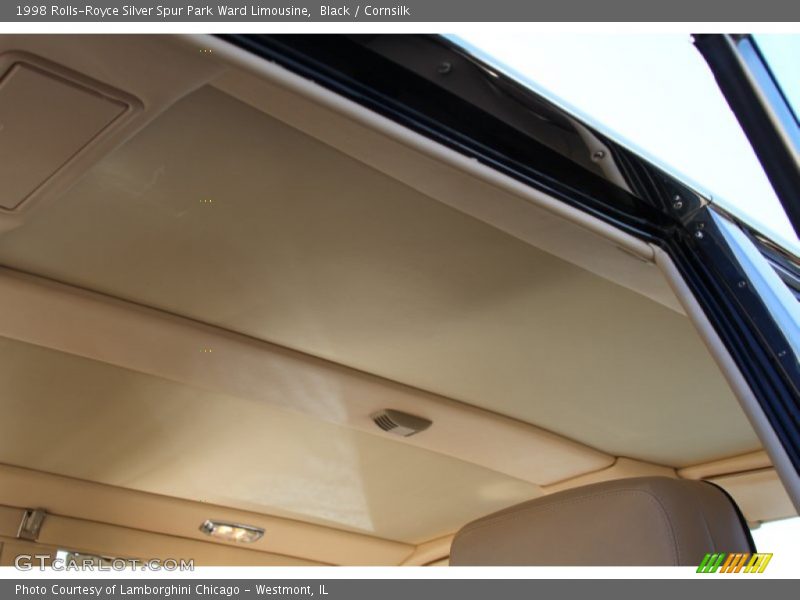 Black / Cornsilk 1998 Rolls-Royce Silver Spur Park Ward Limousine