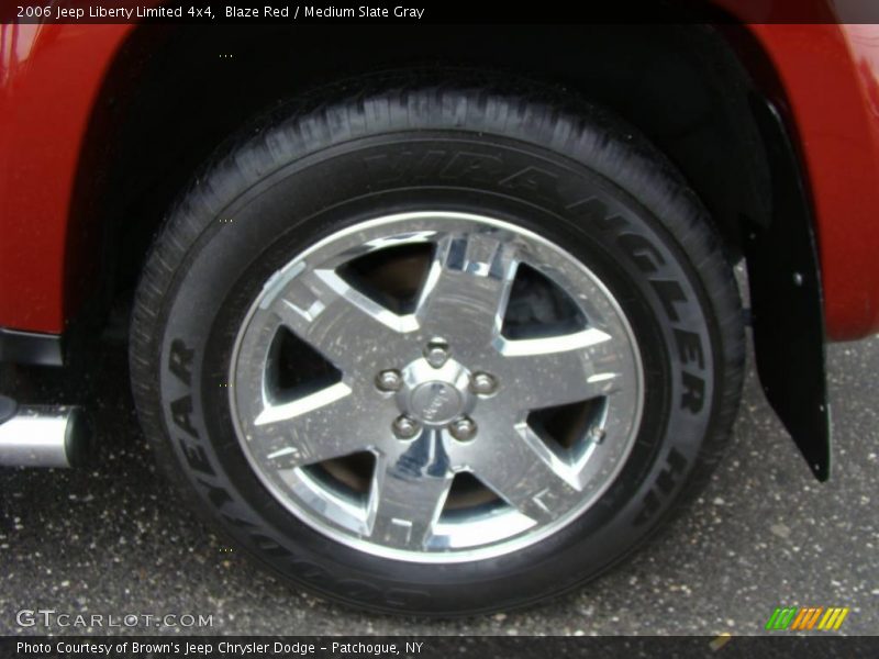 Blaze Red / Medium Slate Gray 2006 Jeep Liberty Limited 4x4