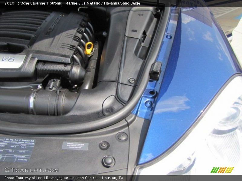 Marine Blue Metallic / Havanna/Sand Beige 2010 Porsche Cayenne Tiptronic