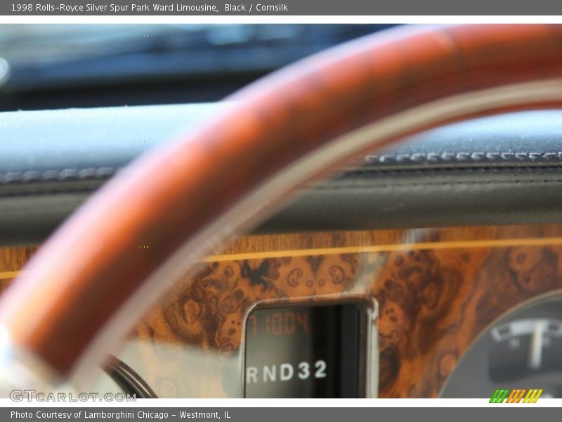 Black / Cornsilk 1998 Rolls-Royce Silver Spur Park Ward Limousine
