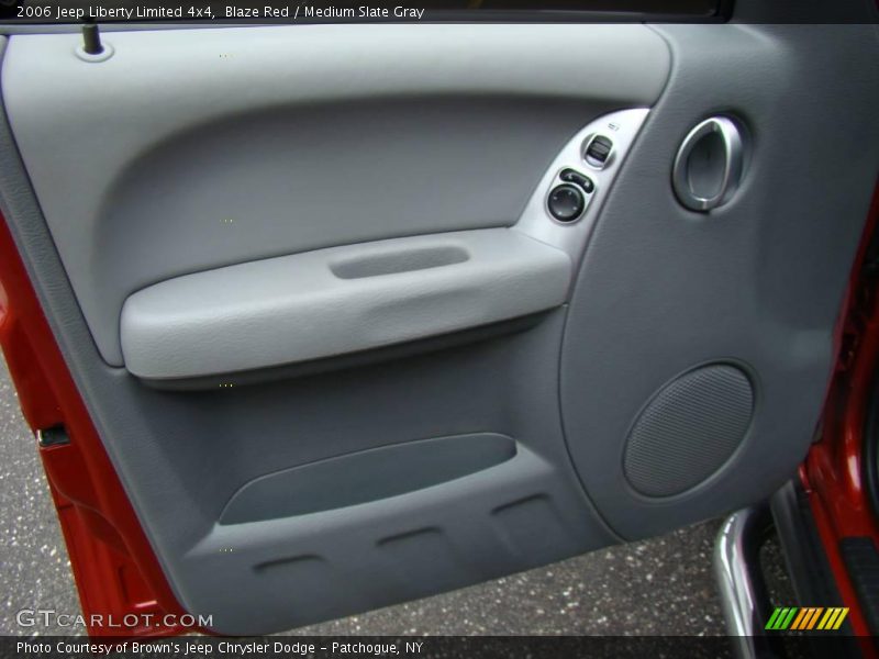 Blaze Red / Medium Slate Gray 2006 Jeep Liberty Limited 4x4