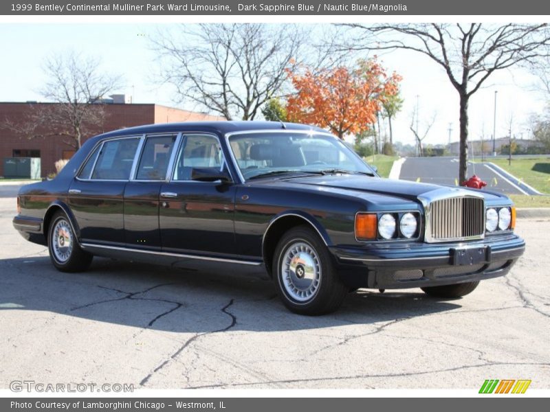 Front 3/4 View of 1999 Continental Mulliner Park Ward Limousine