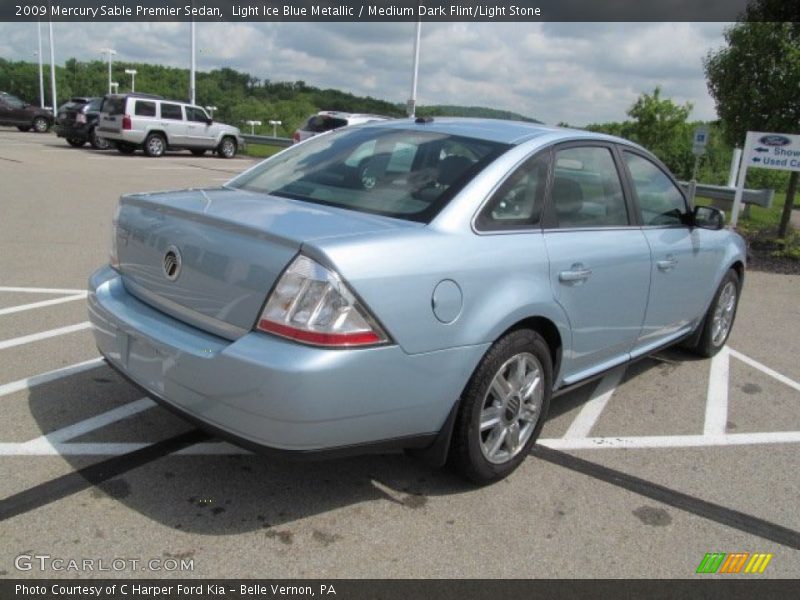 Light Ice Blue Metallic / Medium Dark Flint/Light Stone 2009 Mercury Sable Premier Sedan
