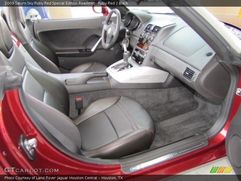  2009 Sky Ruby Red Special Edition Roadster Black Interior