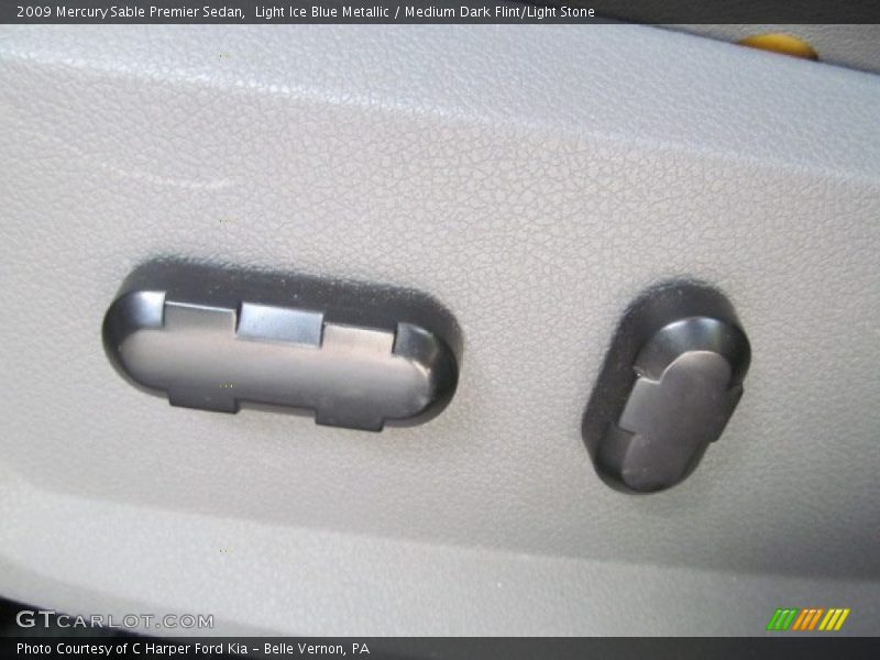Light Ice Blue Metallic / Medium Dark Flint/Light Stone 2009 Mercury Sable Premier Sedan