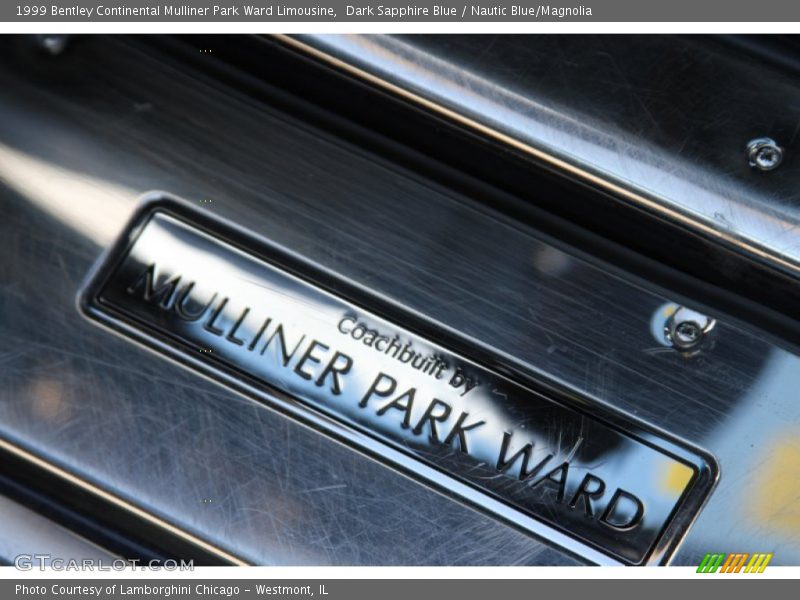  1999 Continental Mulliner Park Ward Limousine Logo