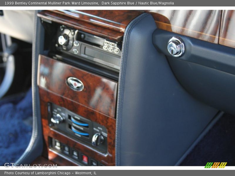 Dark Sapphire Blue / Nautic Blue/Magnolia 1999 Bentley Continental Mulliner Park Ward Limousine