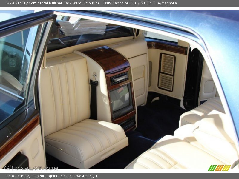  1999 Continental Mulliner Park Ward Limousine Nautic Blue/Magnolia Interior