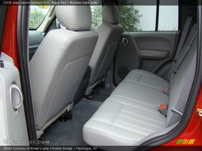Blaze Red / Medium Slate Gray 2006 Jeep Liberty Limited 4x4