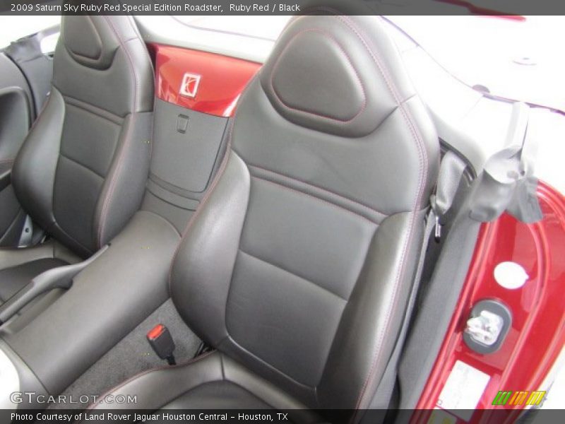 Ruby Red / Black 2009 Saturn Sky Ruby Red Special Edition Roadster