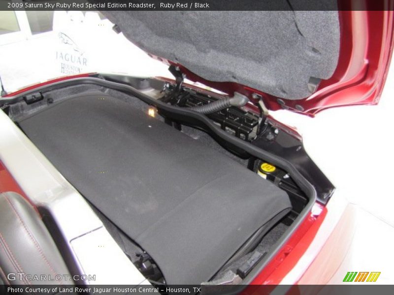 Ruby Red / Black 2009 Saturn Sky Ruby Red Special Edition Roadster