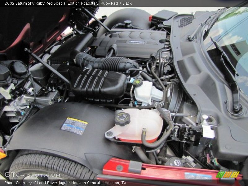  2009 Sky Ruby Red Special Edition Roadster Engine - 2.4 Liter DOHC 16-Valve VVT Ecotec 4 Cylinder